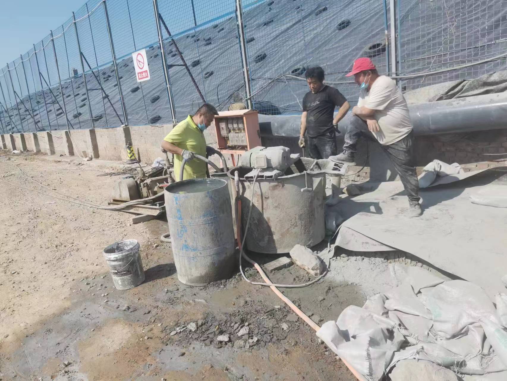 杜集袖阀管注浆